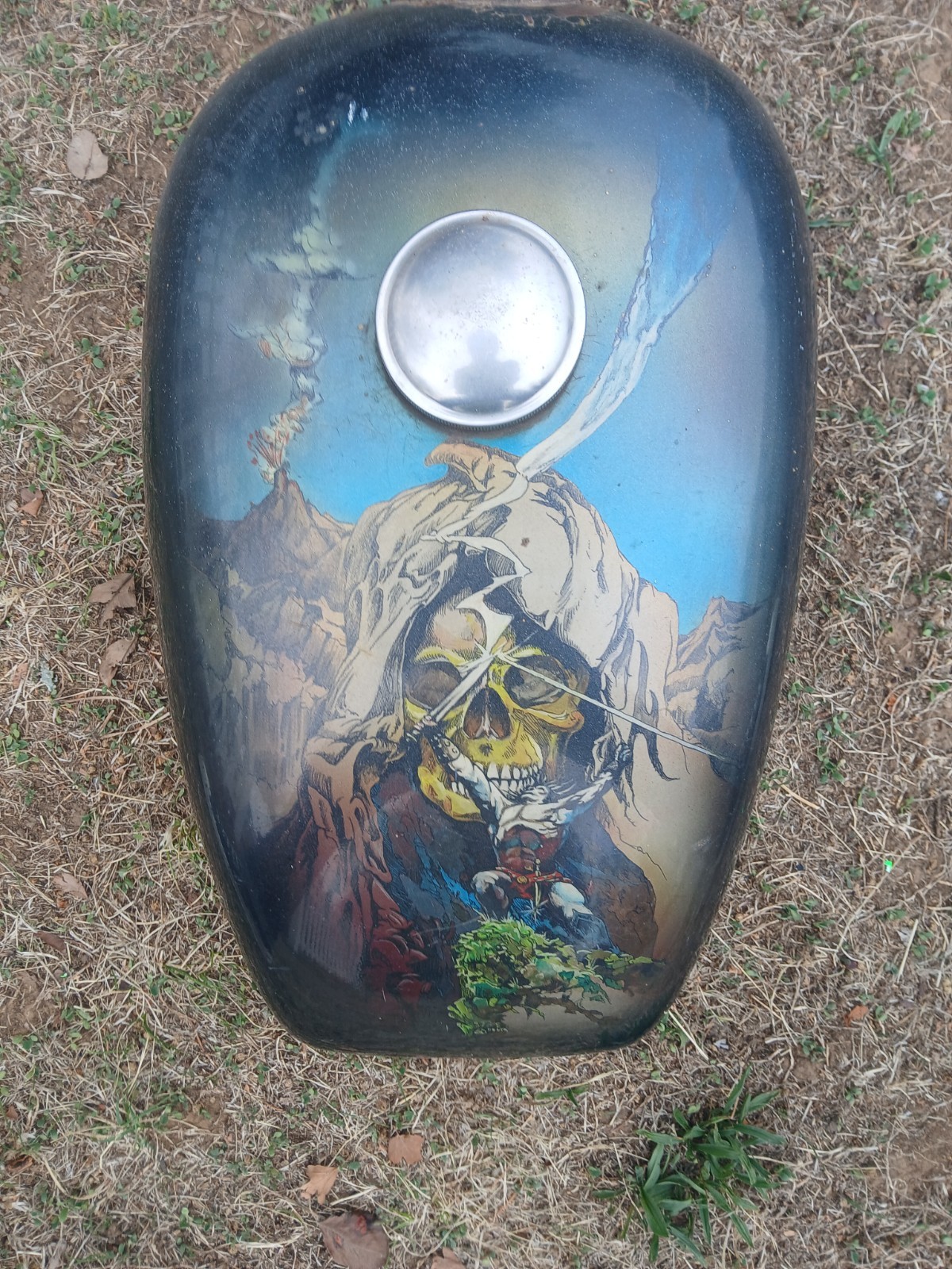 Harly Davidson Vintage Gas Tank Harly Davidson Vintage Gas Tank