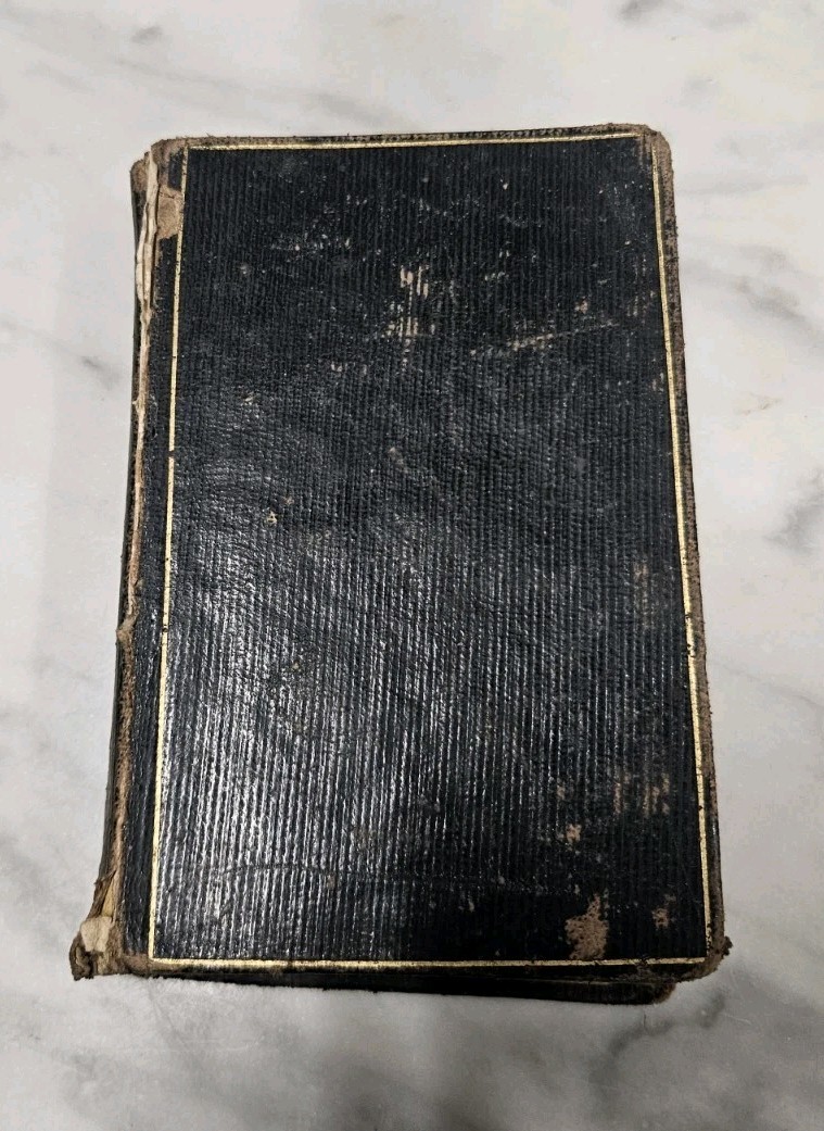 Vintage Rare 1833 Dr. Benjamin Rush Gentlemens Medical Pocket-Book 1838 Vintage Rare 1833 Dr. Benjamin Rush Gentlemens Medical Pocket-Book 1838