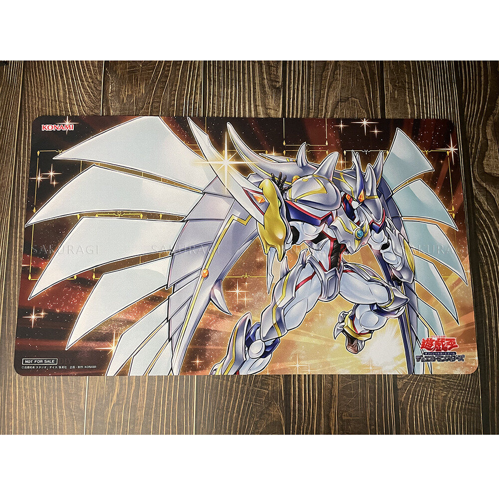 WVICM Playmat Elemental Hero Shining Neos Wingman TCG CCG Trading Card Game Mat