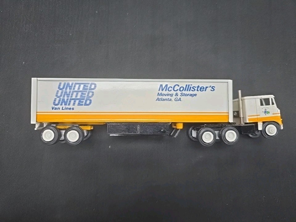 United Van LInes \'85 McCollister\'s Atlanta, GA Winross Truck