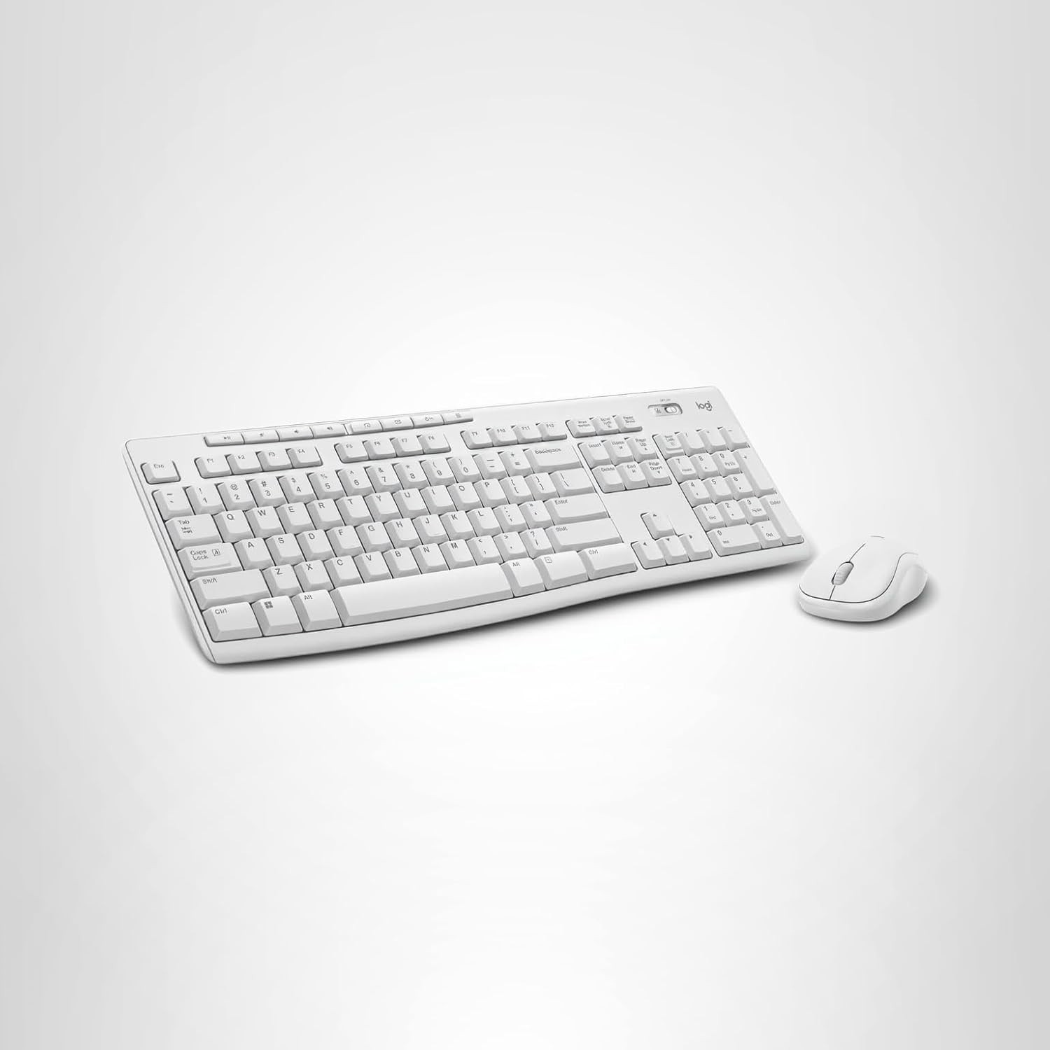 Logitech MK270 Wireless Keyboard & Mouse Combo for Windows 2.4GHz Wireless White Logitech MK270 Wireless Keyboard & Mouse Combo for Windows 2.4GHz Wireless White