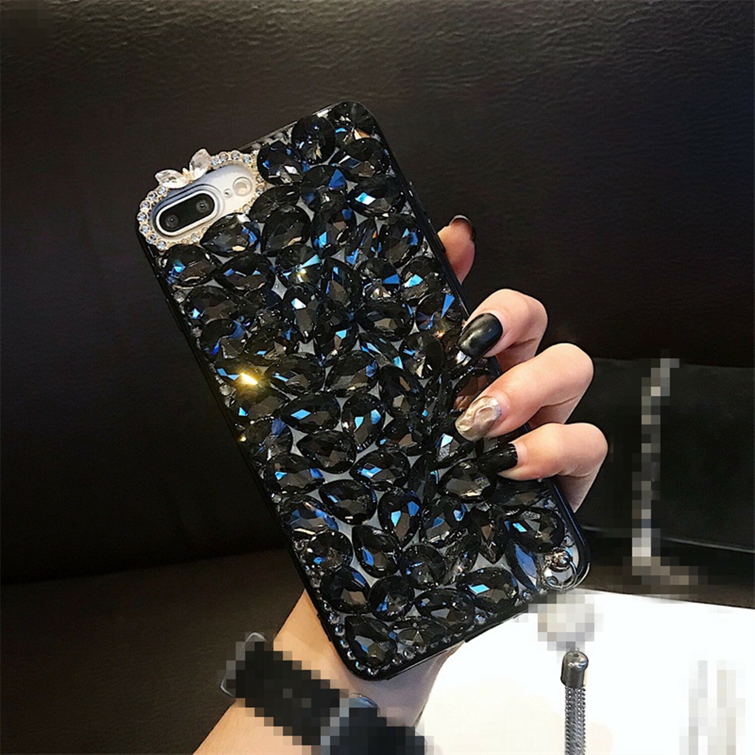 Luxury Bling Glitter Diamond Phone Case Sparkle Crystal Rhinestone Back Cover Luxury Bling Glitter Diamond Phone Case Sparkle Crystal Rhinestone Back Cover