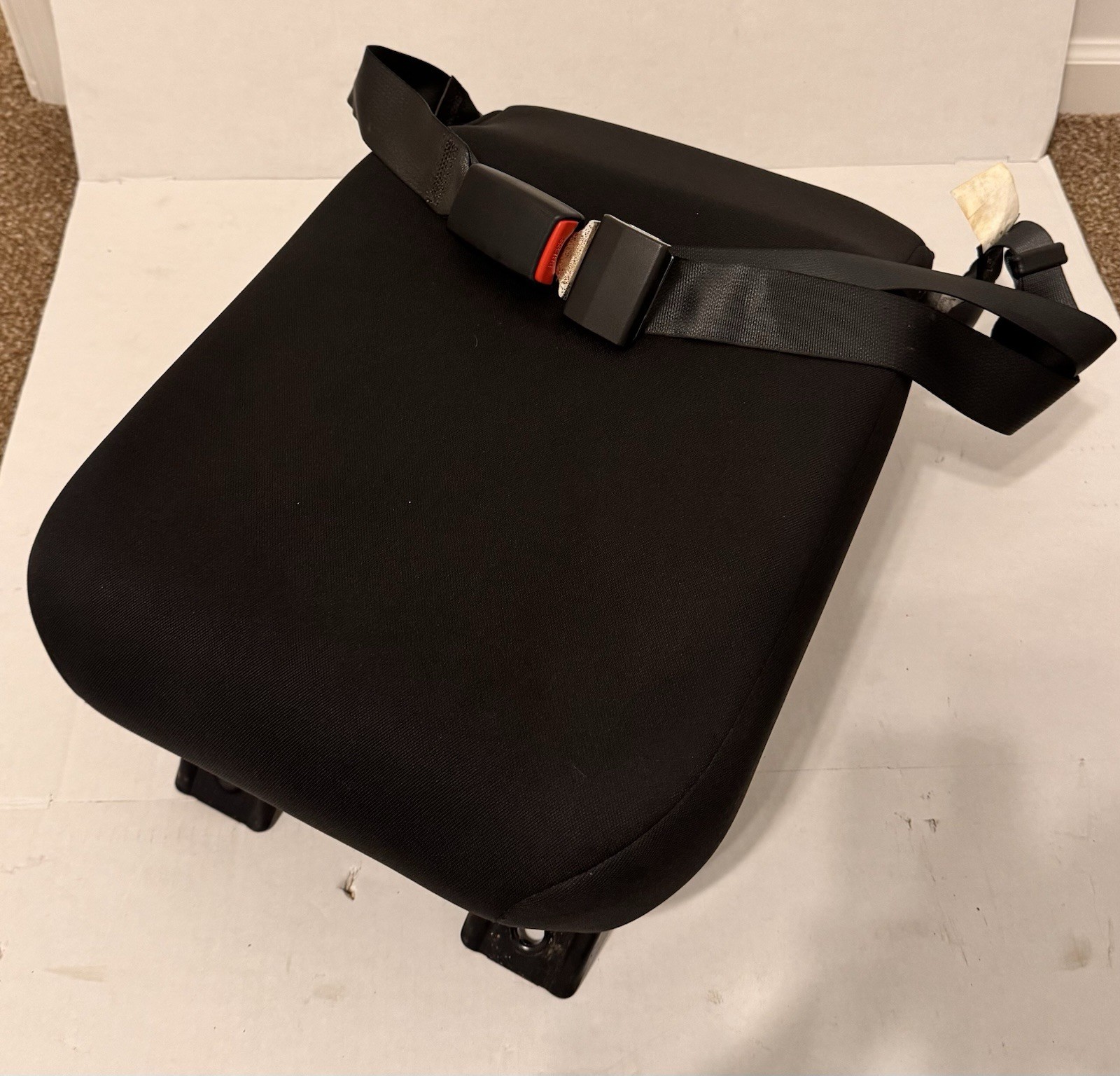 2005-2012 Nissan Titan Center Console Jump Seat Black LOWER HALF