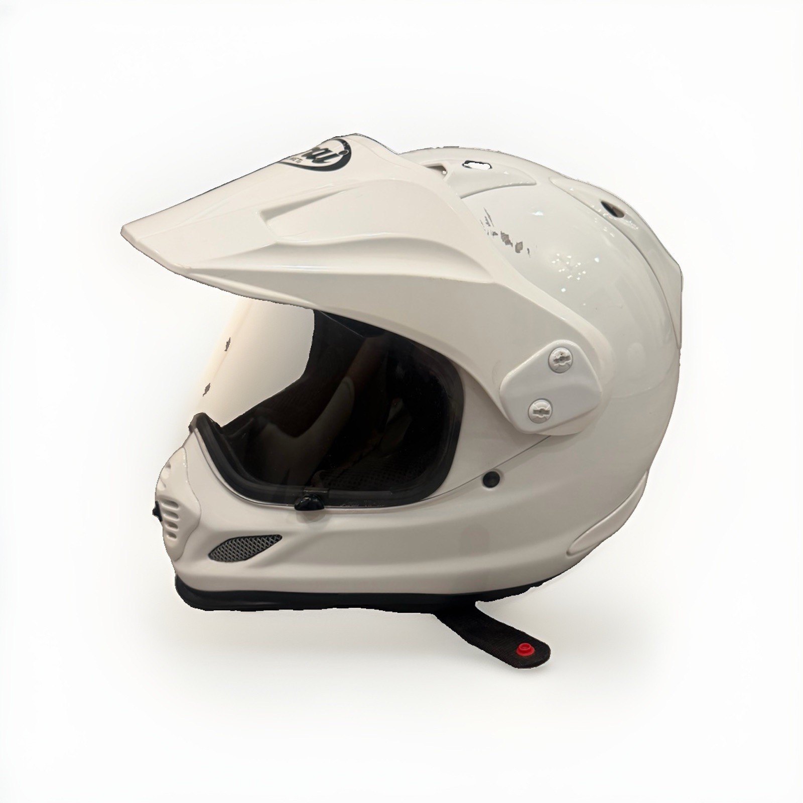 Arai XD-4 Dual Sport Adventure Helmet White Mens Med DOT Snell M2020 Arai XD-4 Dual Sport Adventure Helmet White Mens Med DOT Snell M2020