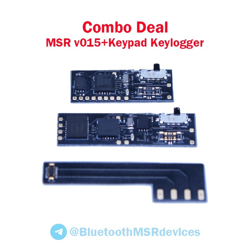 Combo Deal, MSR v015+Keypad Keylogger