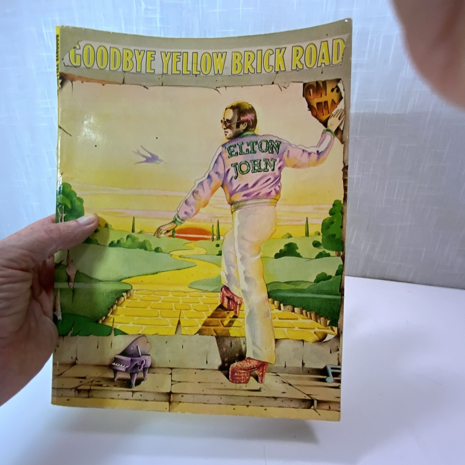 Goodbye Yellow Brick Road by Elton John Music and Lyrics SongBook 1974 *Read