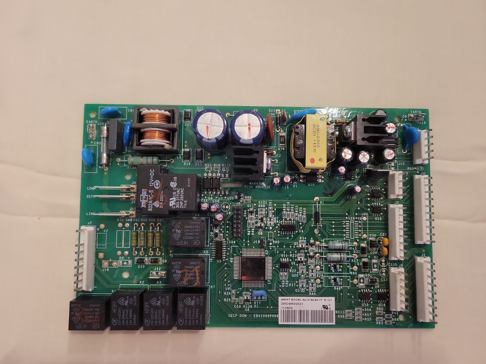 ⭐️ Genuine Original OEM 200D4850G022 GE Refrigerator Main Control Board   (F9)