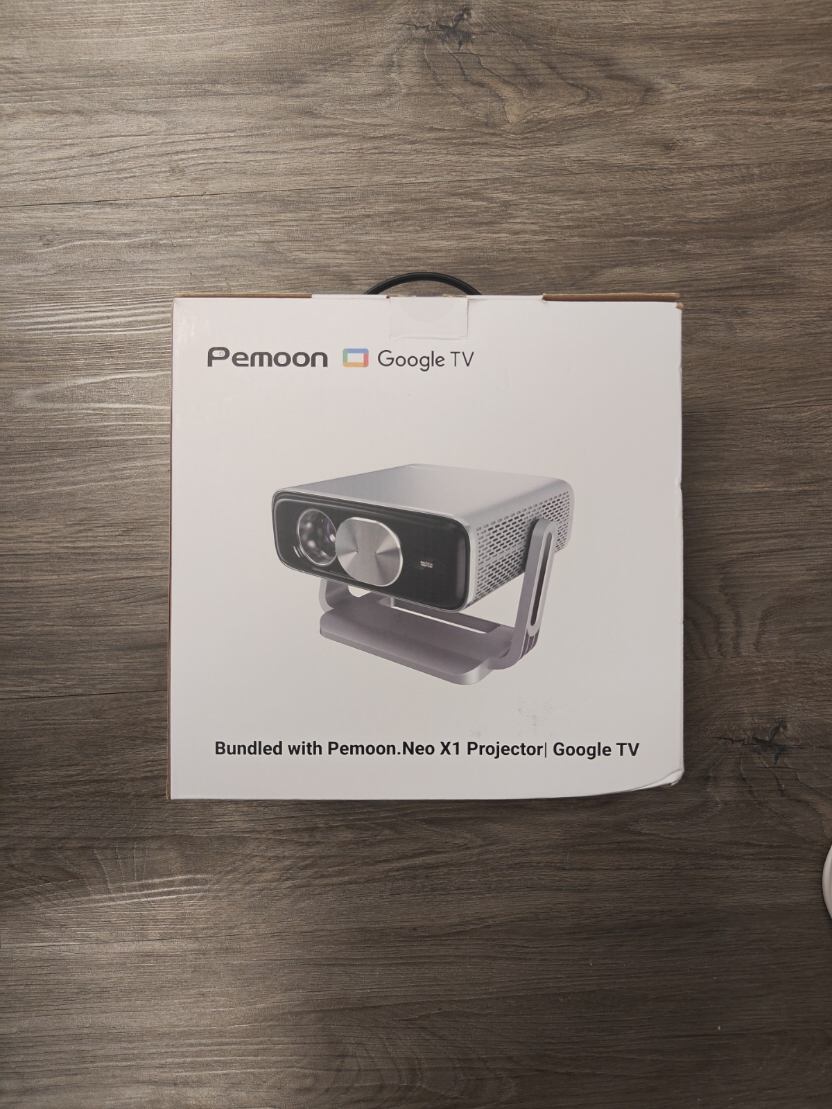 Pemoon Google TV Auto Focus Projector w/ WiFi And Bluetooth 1920 x 1080p - Gray Pemoon Google TV Auto Focus Projector w/ WiFi And Bluetooth 1920 x 1080p - Gray