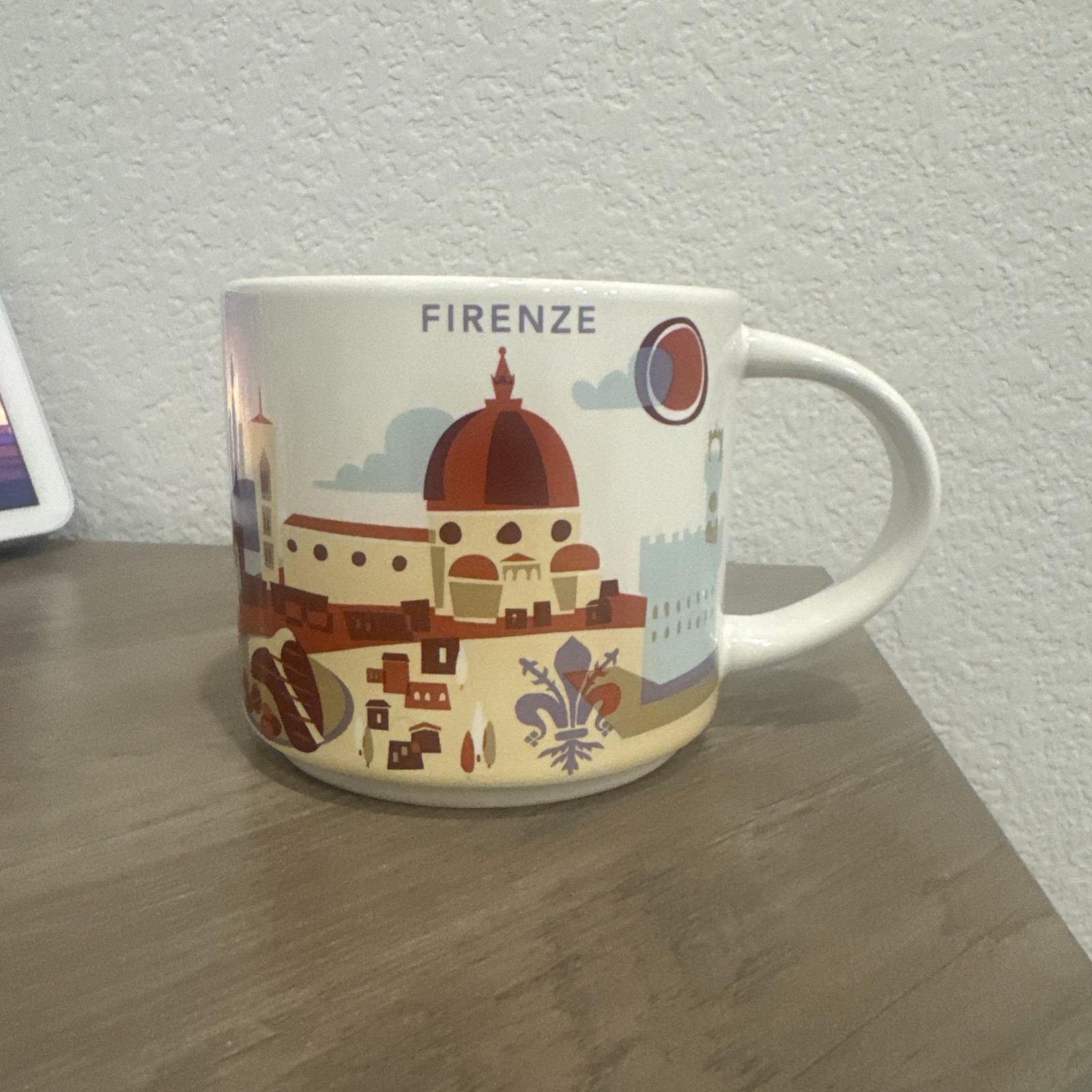 STARBUCKS Florence Firenze Italy 14oz COFFEE MUG You Are Here Collection 2025