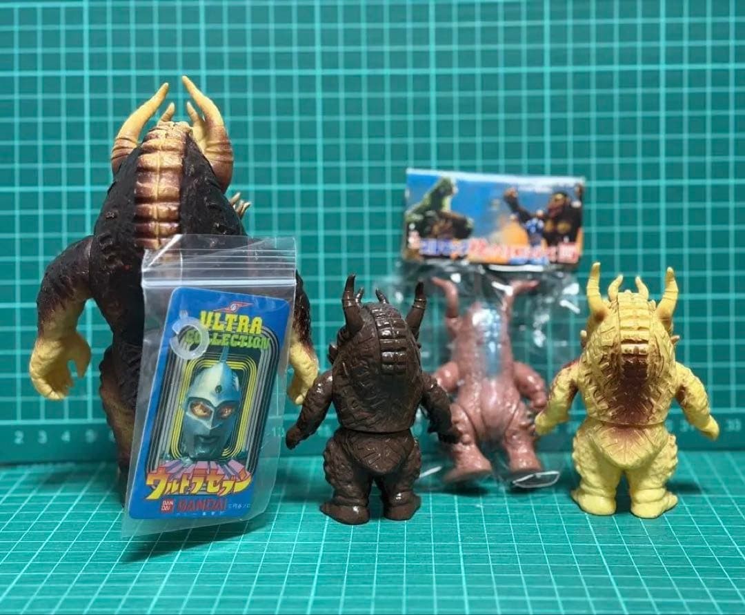 Bandai Shin Bullmark Damashii Ultraseven Miclas Sofubi Figure Set of 4 JP Bandai Shin Bullmark Damashii Ultraseven Miclas Sofubi Figure Set of 4 JP