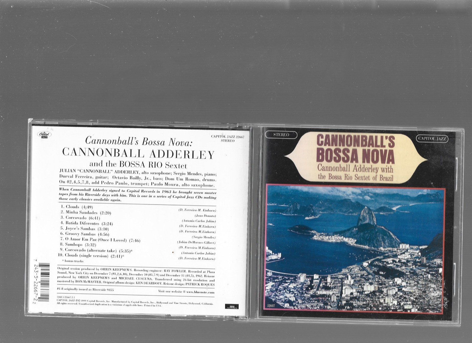 Cannonball Adderley : Cannonball's Bossa Nova CD