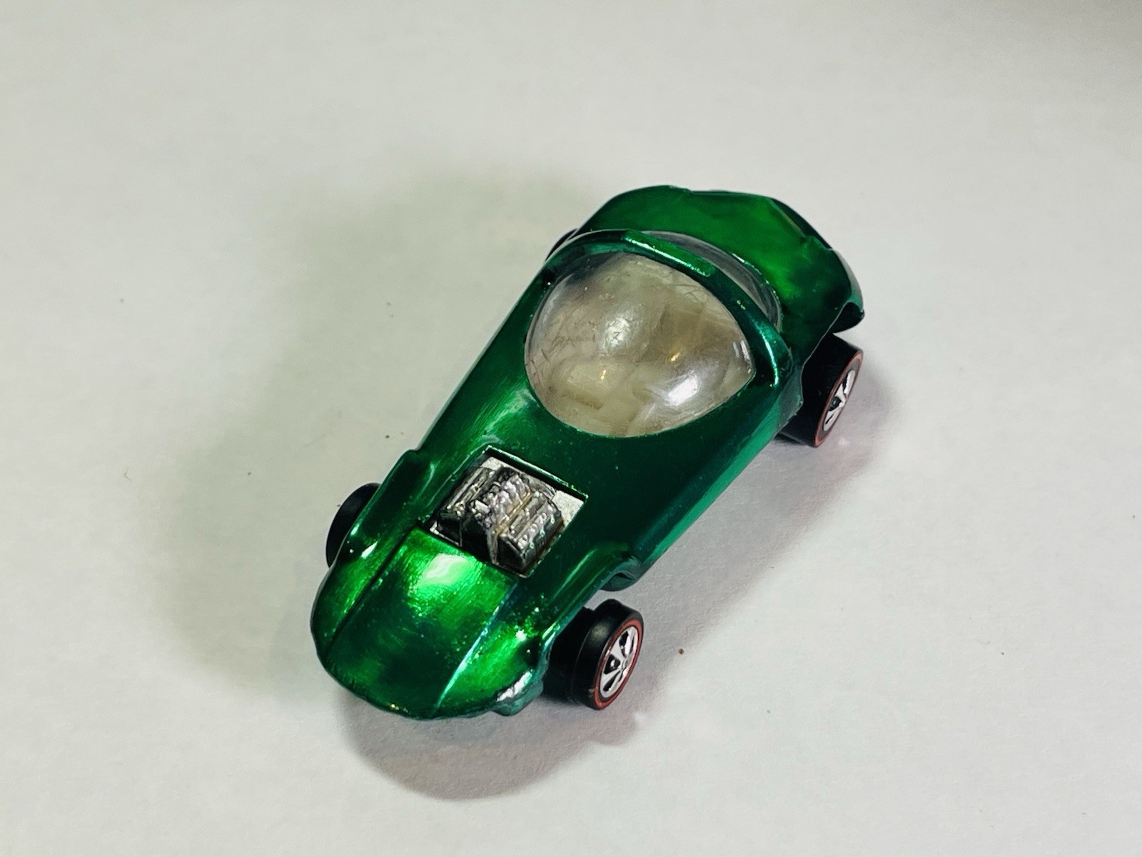 Restored Hot Wheels Redline - 1968 - Silhouette - Green