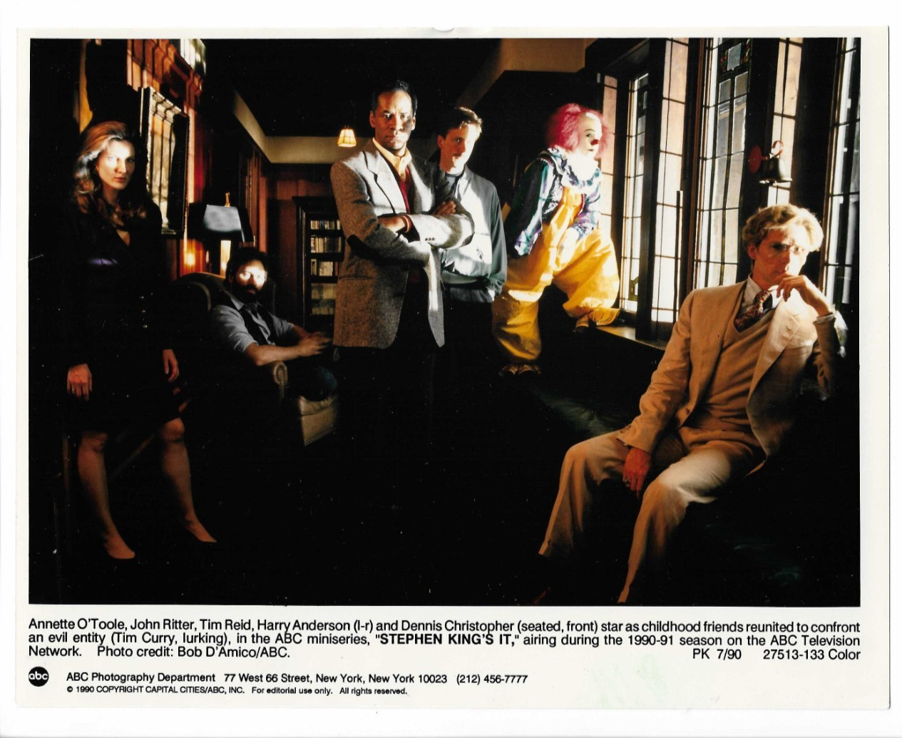 Stephen King\'s IT press photos Vintage Original 1990 ABC TV 8x10 7x9 Stephen King\'s IT press photos Vintage Original 1990 ABC TV 8x10 7x9