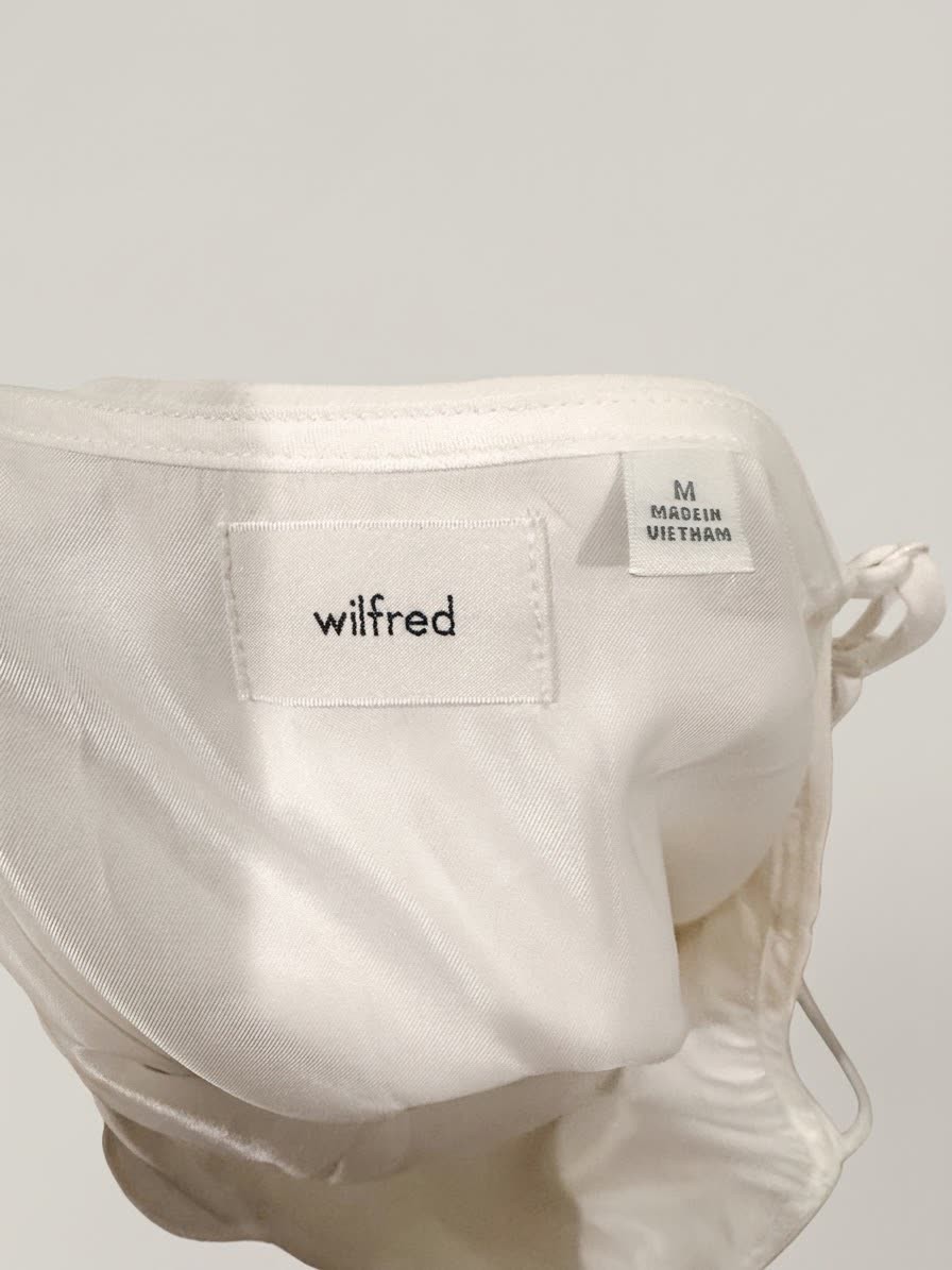 Wilfred Aritzia Renewal Mini Dress Light Birch Size M 117600 NWT