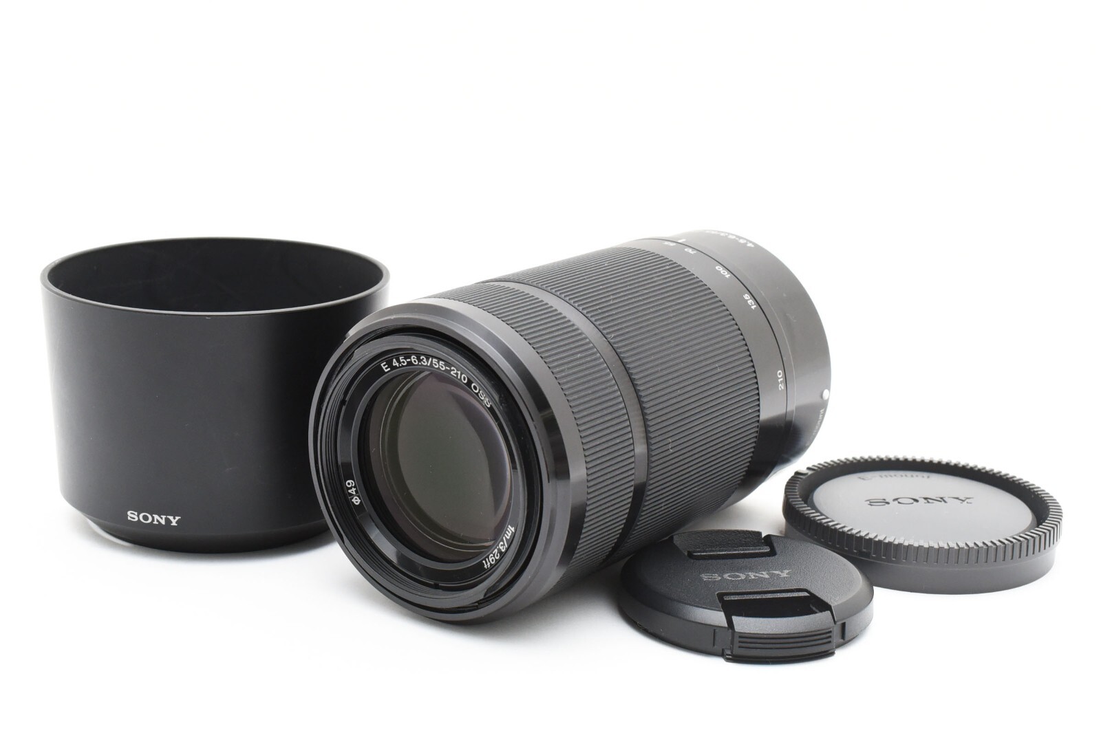 [Near Mint] Sony E 55-210mm F/4.5-6.3 OSS Zoom Lens SEL55210 Black E Mount #103S