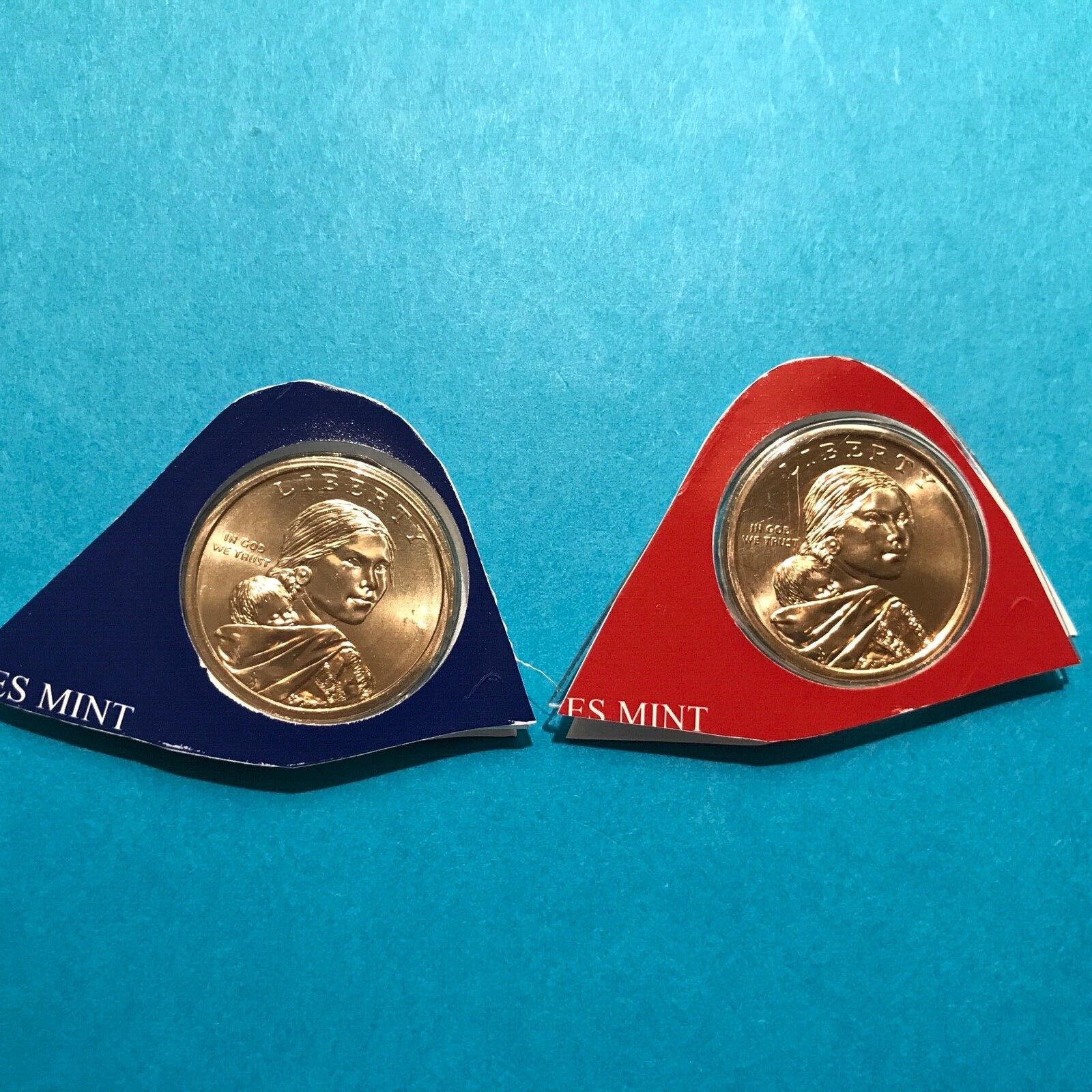 2011 P&D Native American Sacagawea Dollar Coins Unc  