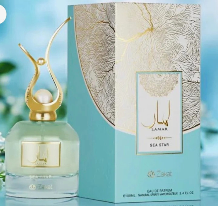 Zakat Lamar Sea Star Eau de Parfum Spray 3.4 oz. Women's.***Made in UAE*** Zakat Lamar Sea Star Eau de Parfum Spray 3.4 oz. Women's.***Made in UAE***