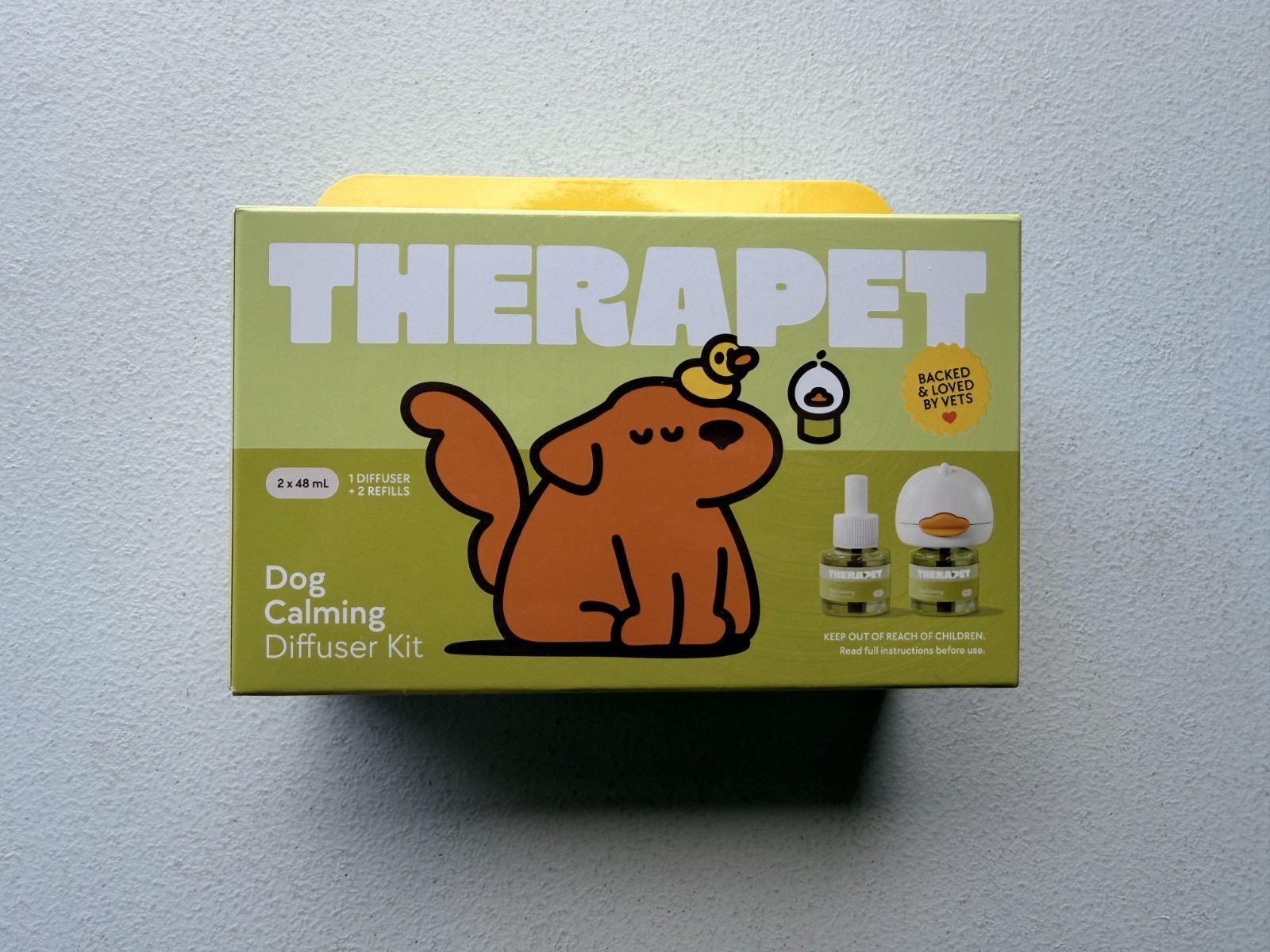 TheraPet Dog Calming Diffuser Kit w/ Refills 60 Day Anxiety Relief Pheromone Pet TheraPet Dog Calming Diffuser Kit w/ Refills 60 Day Anxiety Relief Pheromone Pet