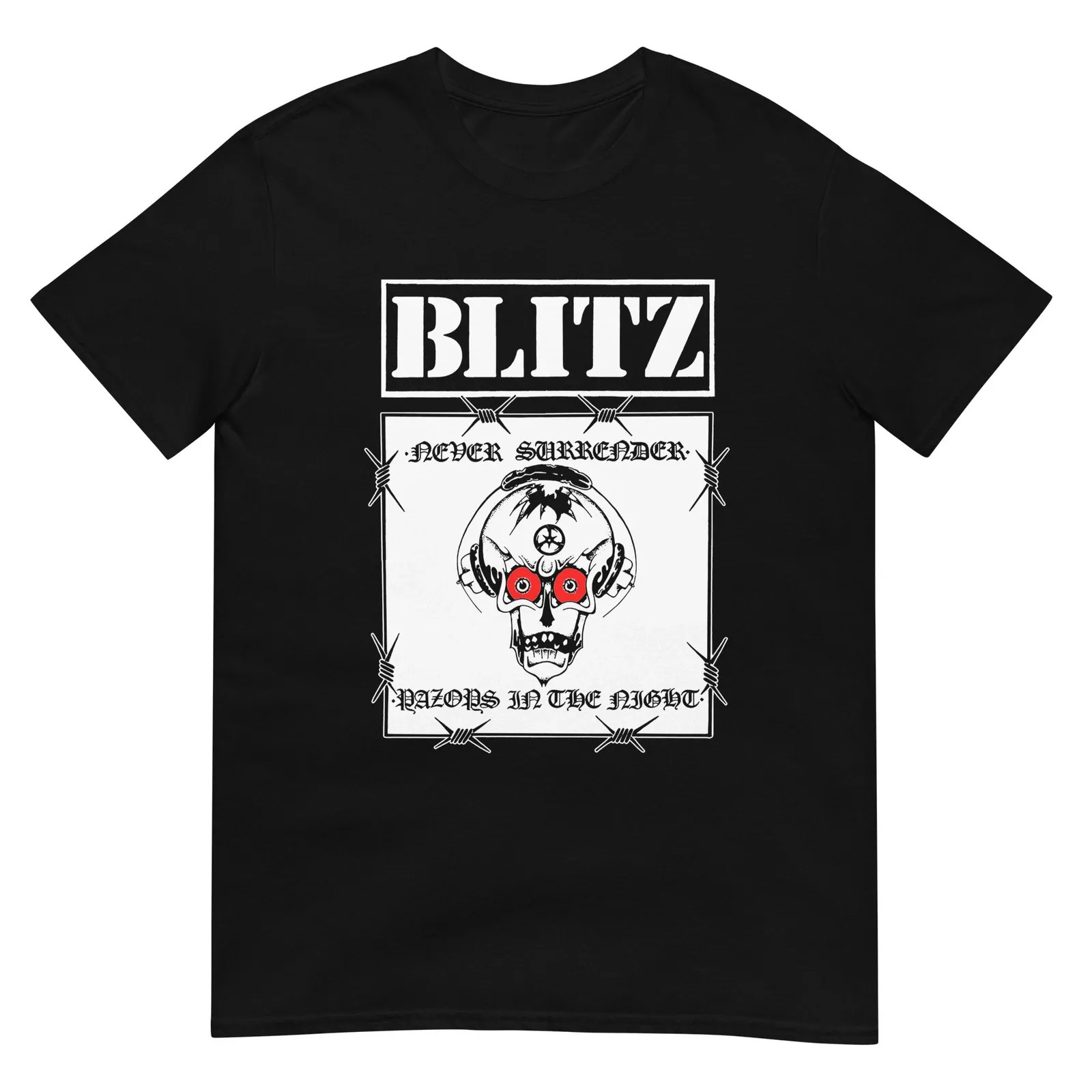 BLITZ- RAZORS T-SHIRT UK VINTAGE PUNK 80S Short-Sleeve T-Shirt