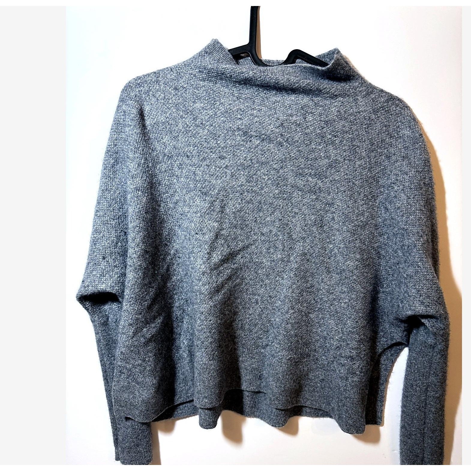 Maeve Anthropologie Sweater Womens S 100% Cashmere Gray