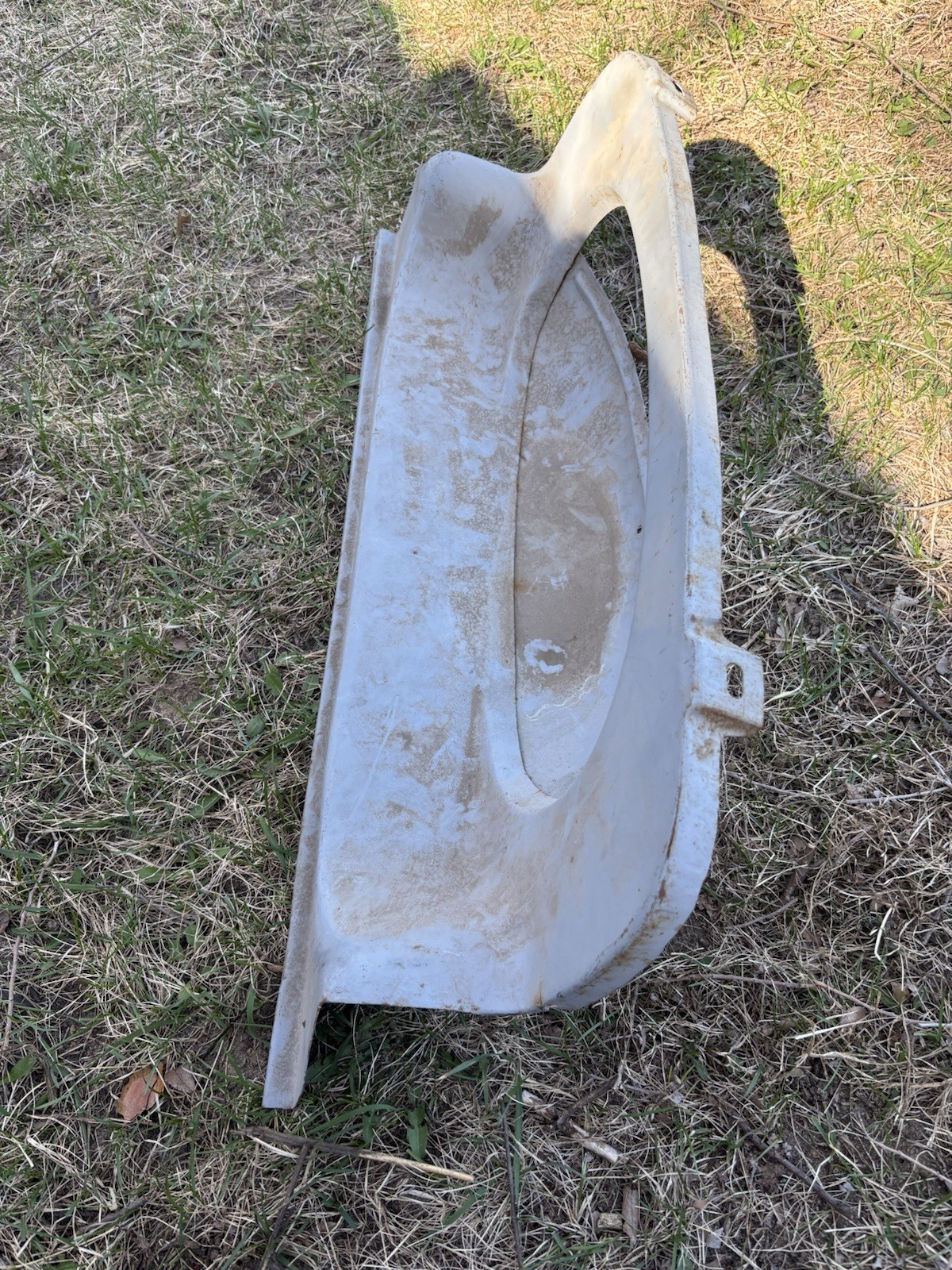 1958 Chevy Chevrolet Impala Convertible Continental Kit Original Spare Tire Pan