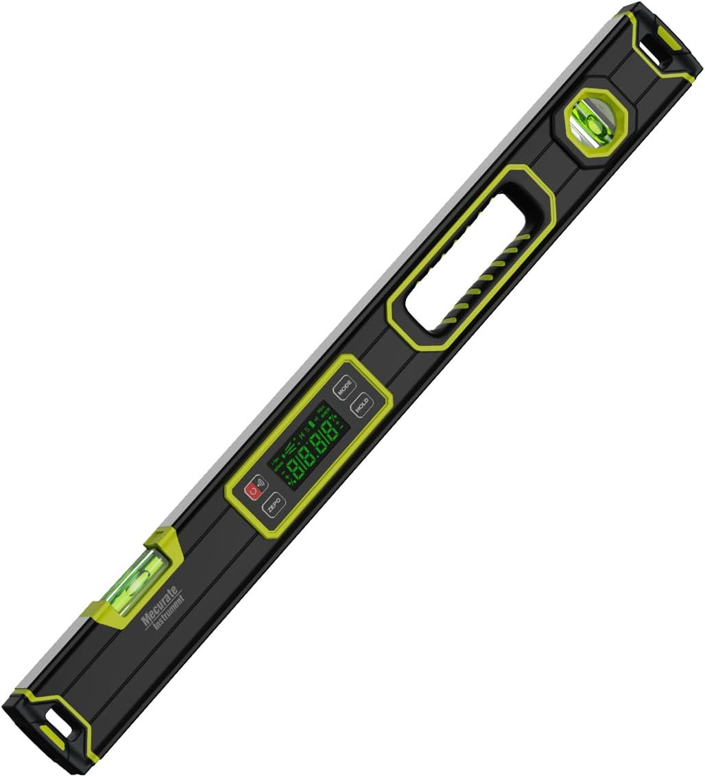 24-Inch Magnetic Digital Level, Electronic Inclinometer, ±0.1° 24-Inch Magnetic Digital Level, Electronic Inclinometer, ±0.1°