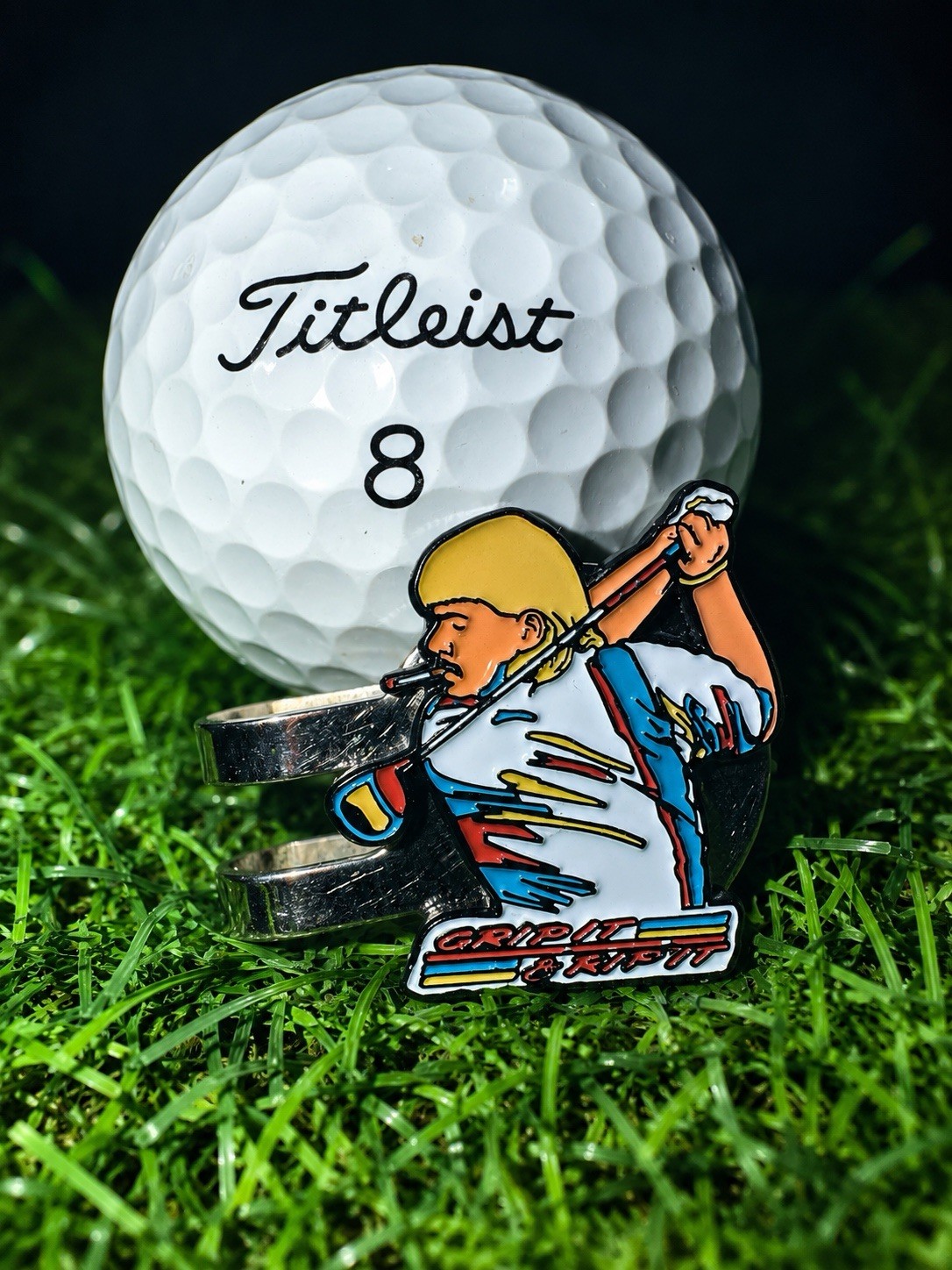 John Daly Golf Ball Marker – Custom Magnetic Funny Golf Marker Gift Golfer