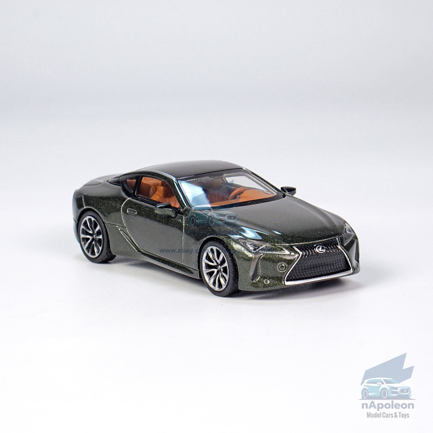 1/64 Lexus LC500h Sport 2020 Model Car Diecast Vehicle Kid Gift Collection Green
