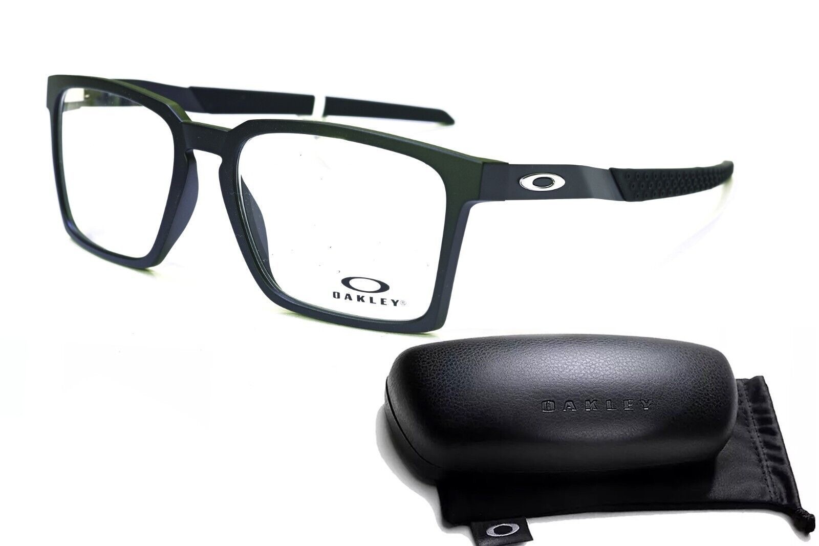 Oakley Exchange OX8055-0156 Satin Black Optical Eyeglasses Frames 56-17-136 Oakley Exchange OX8055-0156 Satin Black Optical Eyeglasses Frames 56-17-136