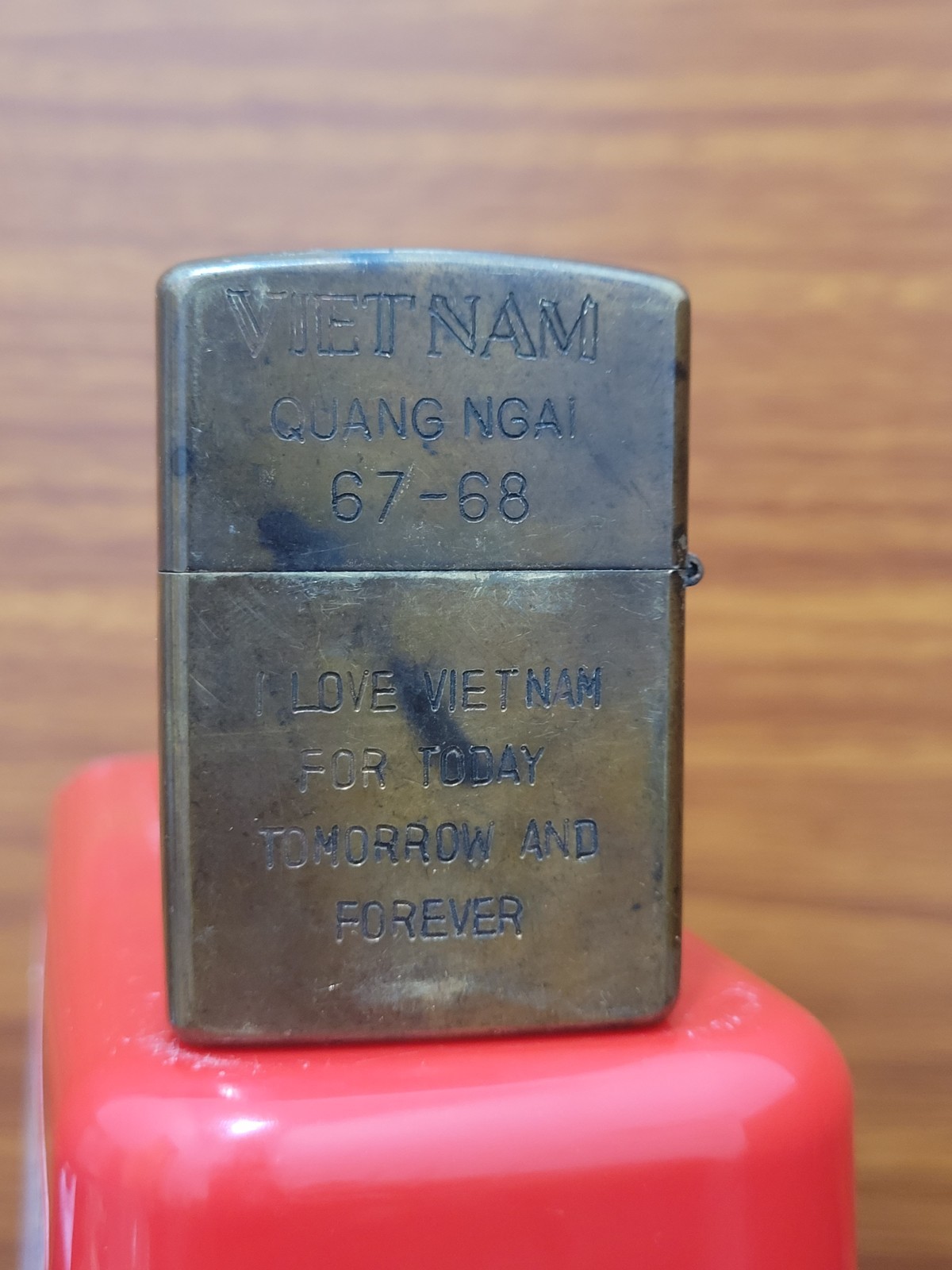 Vintage 1964-65 Zippo Lighter Vietnam War 
