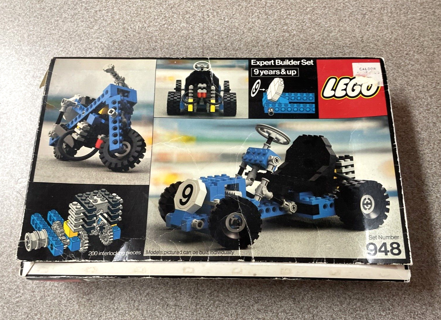 ✅🔥Vintage Lego BOX ONLY Set 948 1977 & Various Manuals -ALL VERY POOR CONDITION ✅🔥Vintage Lego BOX ONLY Set 948 1977 & Various Manuals -ALL VERY POOR CONDITION