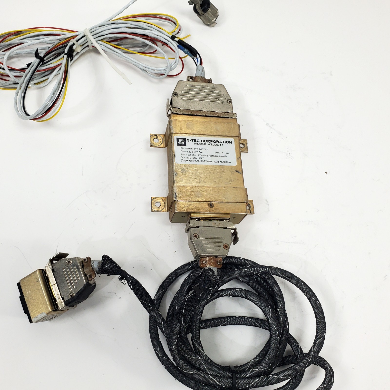 S-TEC GPSS Roll Steering Converter 03976 With GPSS Switch 03975