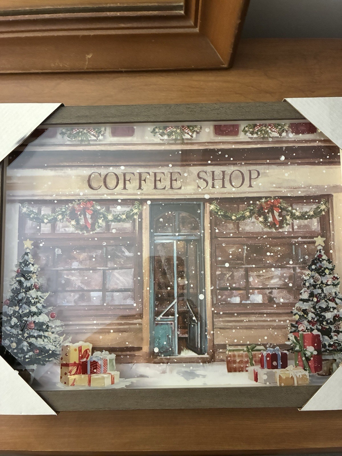 Viral Hobby Lobby Christmas ~ Coffee Shop Framed Wall Decor Art