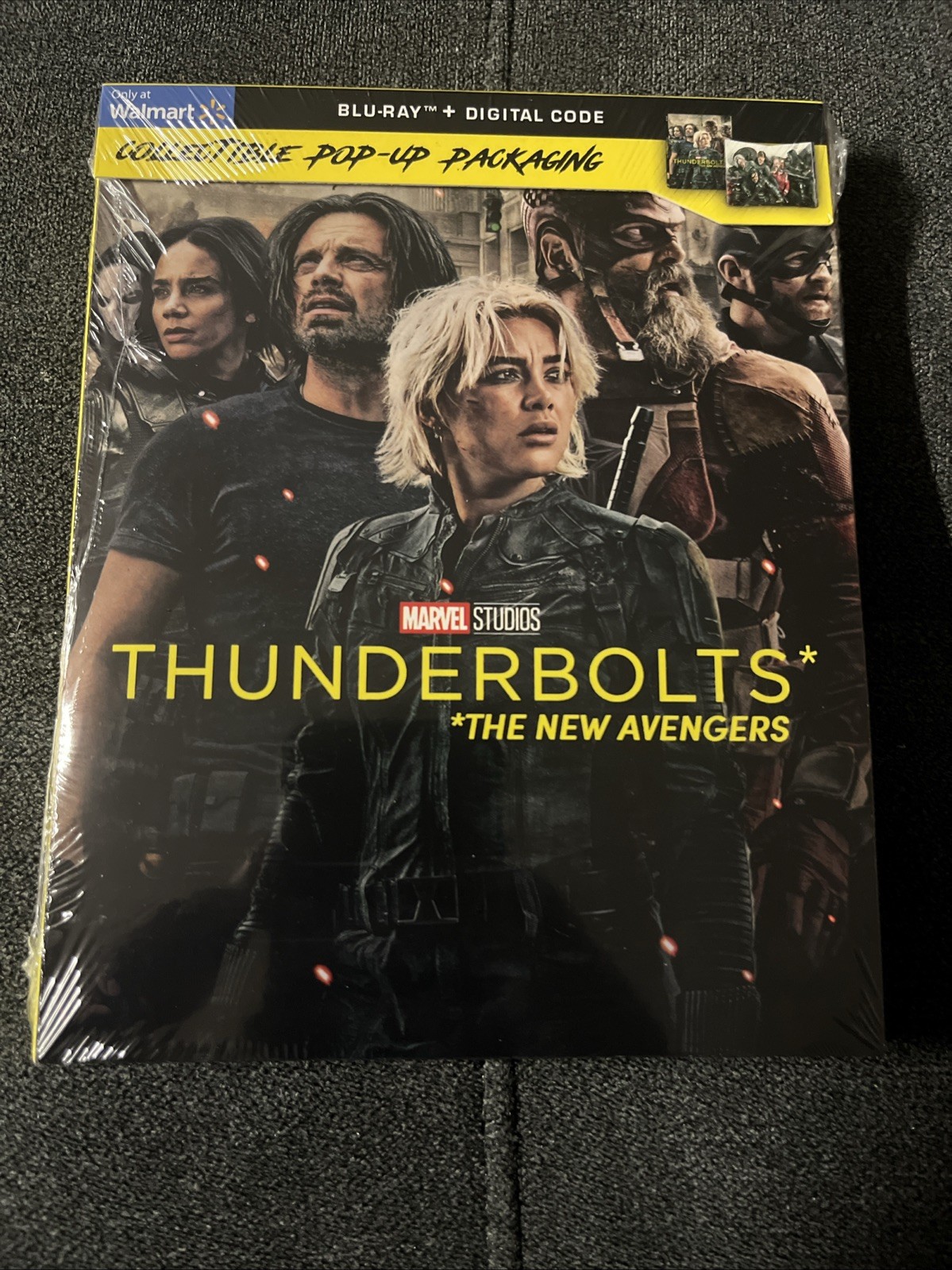 Thunderbolts* Walmart Exclusive w/ Pop-Up Packaging - Sealed Thunderbolts* Walmart Exclusive w/ Pop-Up Packaging - Sealed