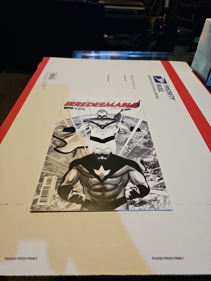 Irredeemable #1 Artist Edition (Boom Studios 2011) Mark Waid Optioned Netflix NM