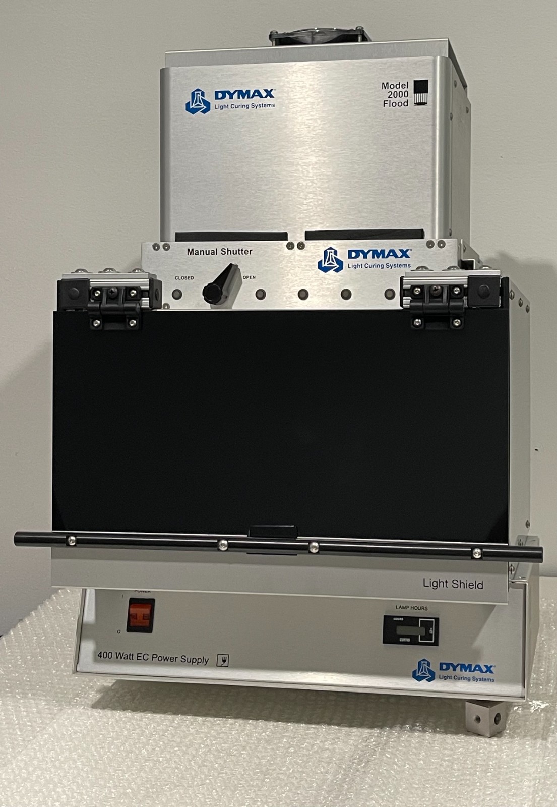 DYMAX LIGHT CURING SYSTEM MODEL 2000 FLOOD COMPLETE SYSTEM- MINT CONDITION