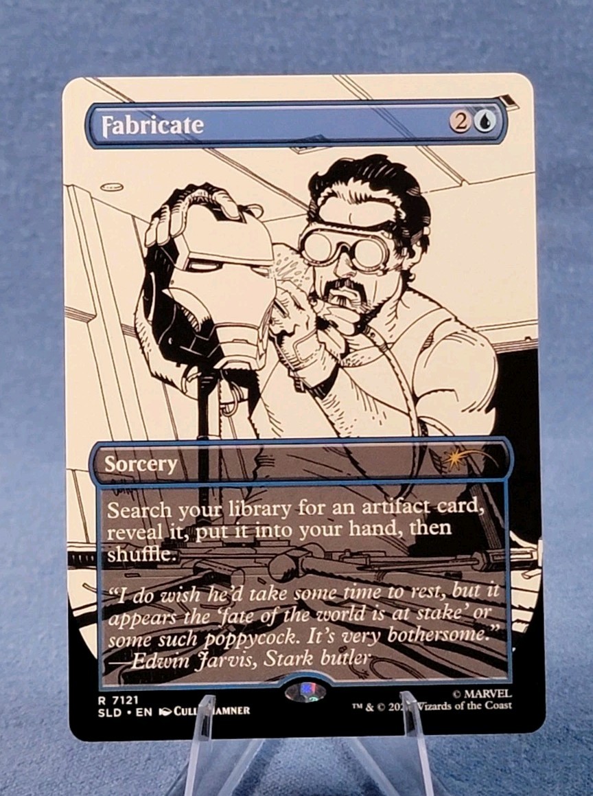 Magic: The Gathering Fabricate 7118 Secret Lair Drop Borderless BONUS CARD NM/M