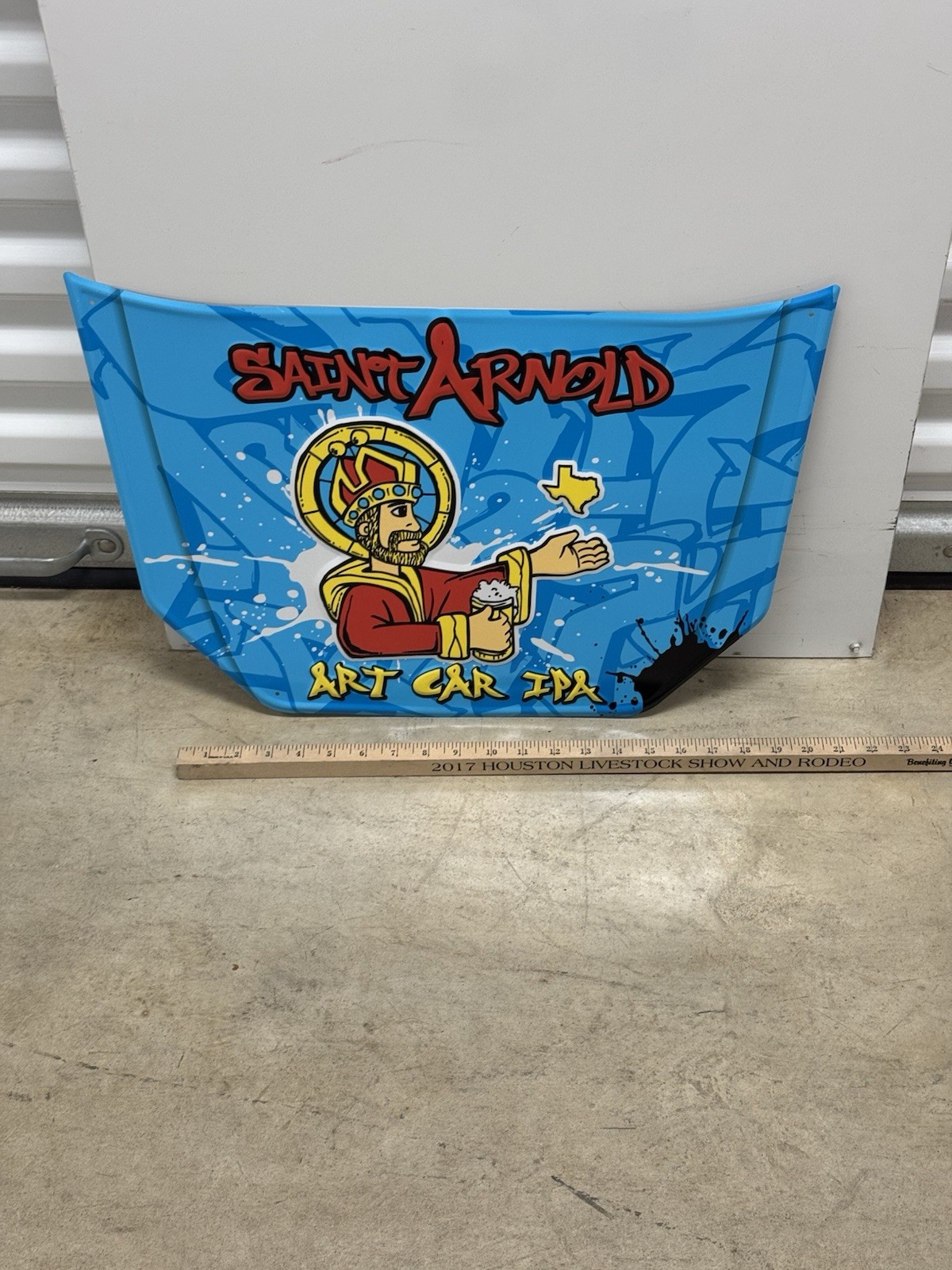 St Arnold Houston Texas Brewery Metal Art Car IPA Hood BEER BAR Metal SIGN