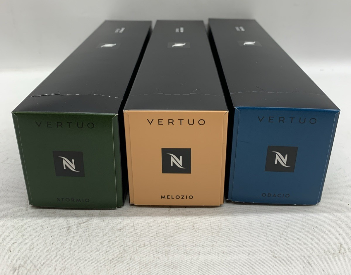 Nespresso Vertuo Coffee 30 Pods Stormio Melozio Odacio Best By 12/31/26 Nespresso Vertuo Coffee 30 Pods Stormio Melozio Odacio Best By 12/31/26
