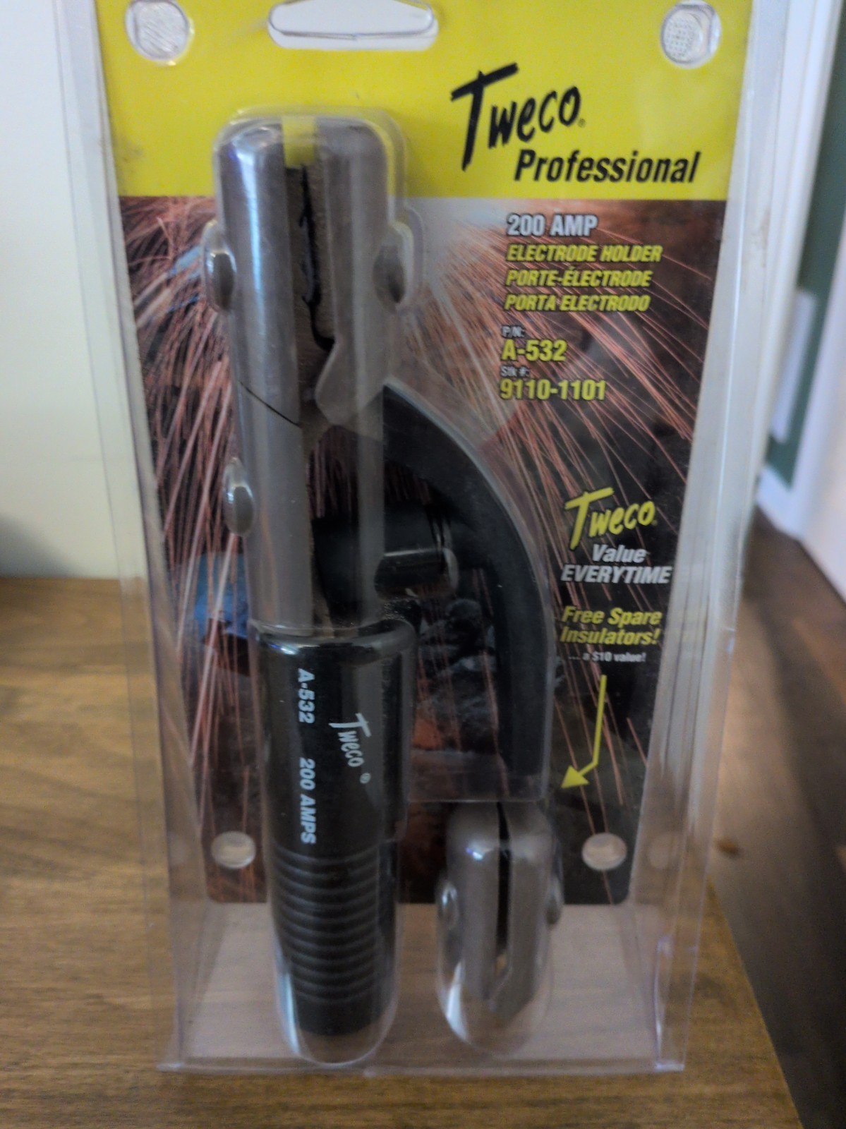 Vintage NOS Tweco ELECTRODE HOLDER A-532 200Amp Stinger Welding Tool USA Vintage NOS Tweco ELECTRODE HOLDER A-532 200Amp Stinger Welding Tool USA