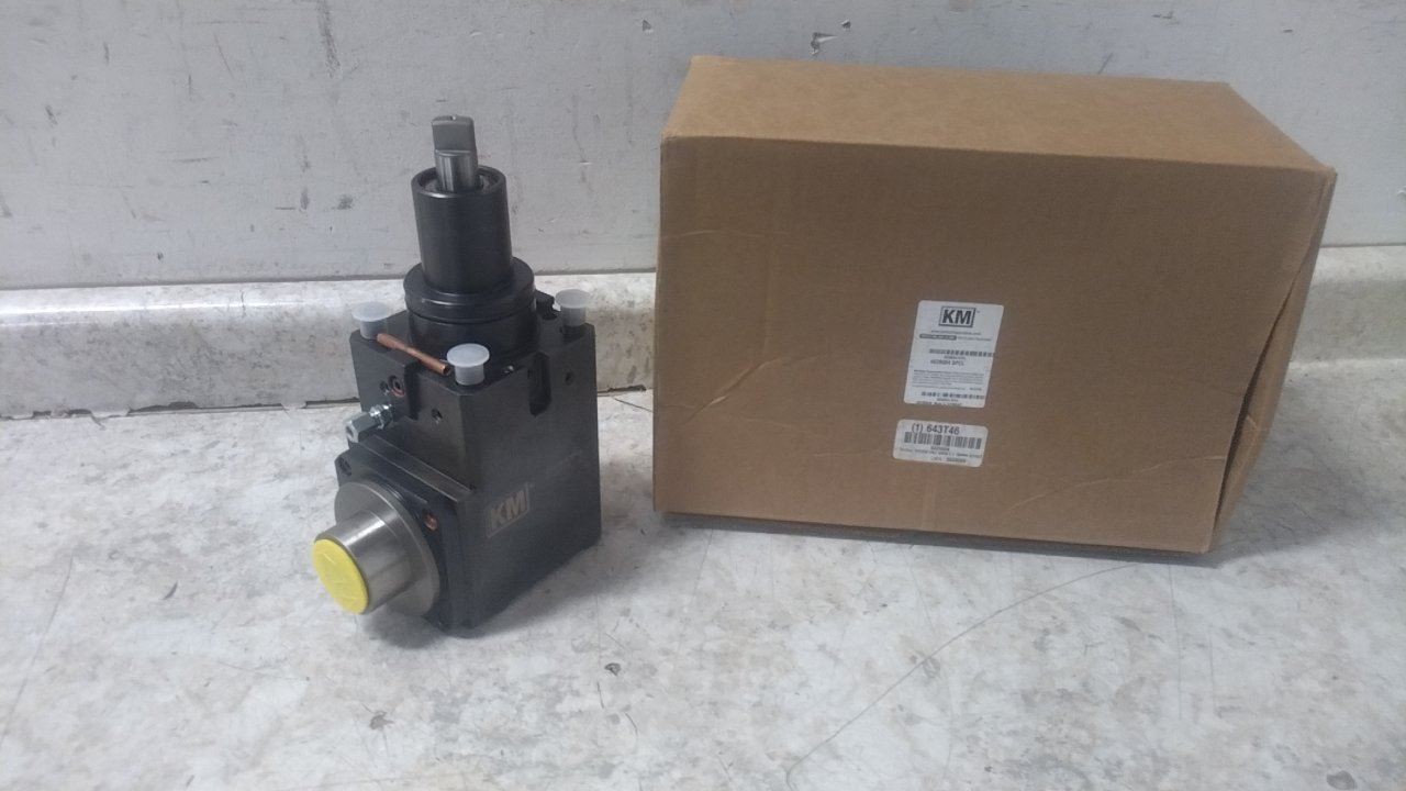 Kennametal 6628004 1-1/8 In Shaft L 10-1/4 In L Radial Driven Unit