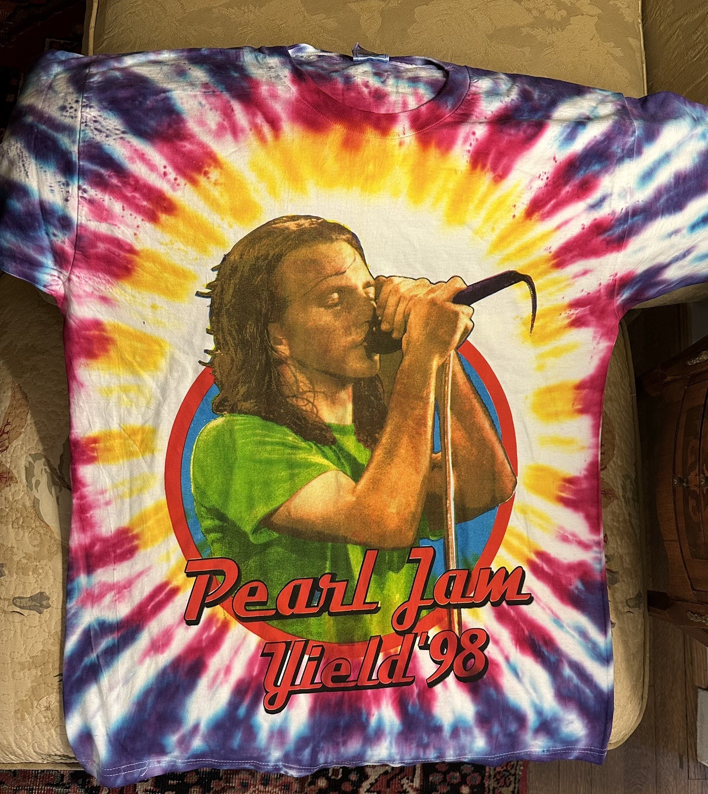 Vintage 1998 Pearl Jam Shirt 90s Yield Parking lot boot Nirvana AIC Grunge XL Vintage 1998 Pearl Jam Shirt 90s Yield Parking lot boot Nirvana AIC Grunge XL