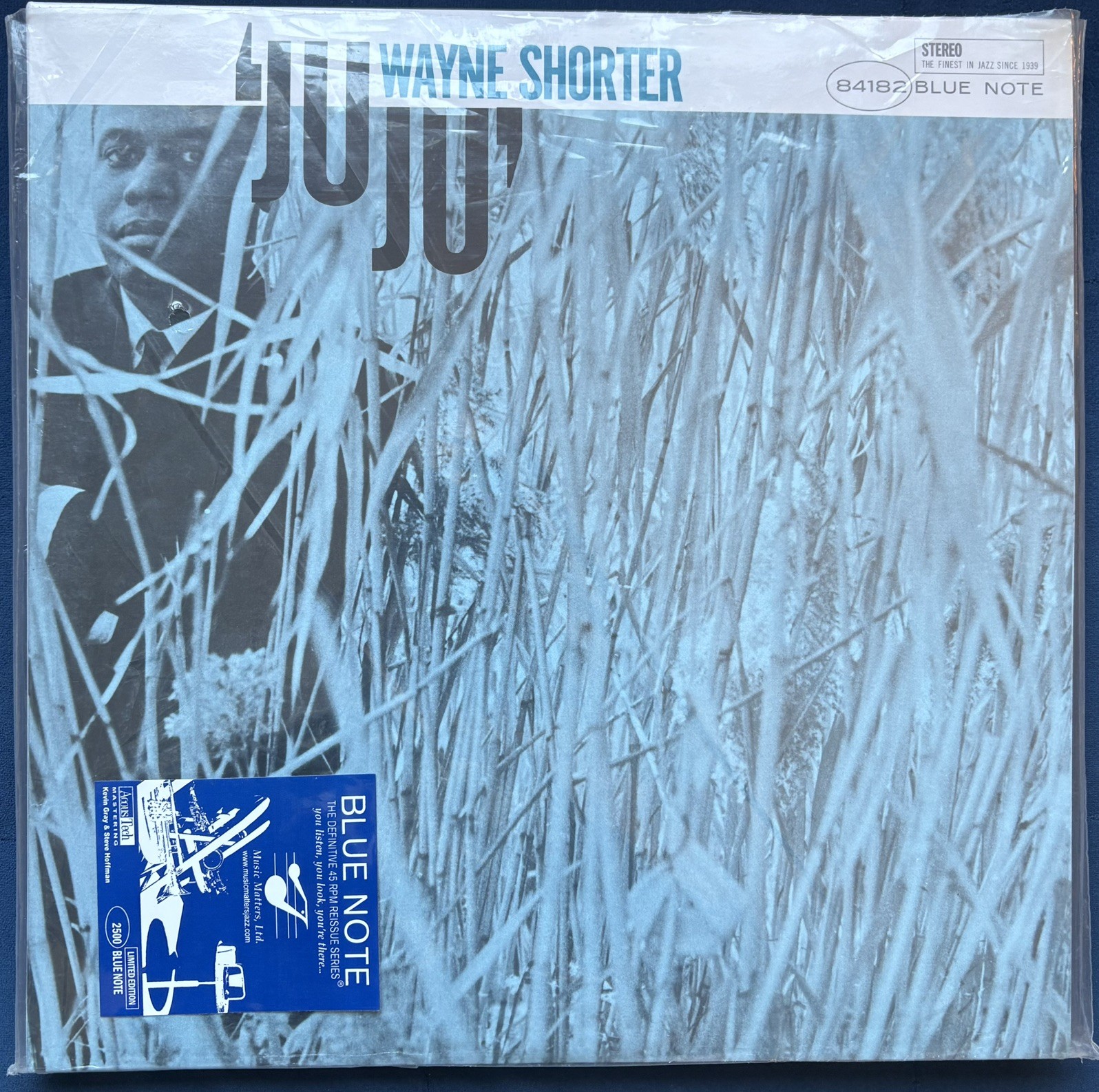 Wayne Shorter Juju Blue Note Music Matters Jazz Vinyl 2LP 180G 45RPM 2009 Wayne Shorter Juju Blue Note Music Matters Jazz Vinyl 2LP 180G 45RPM 2009