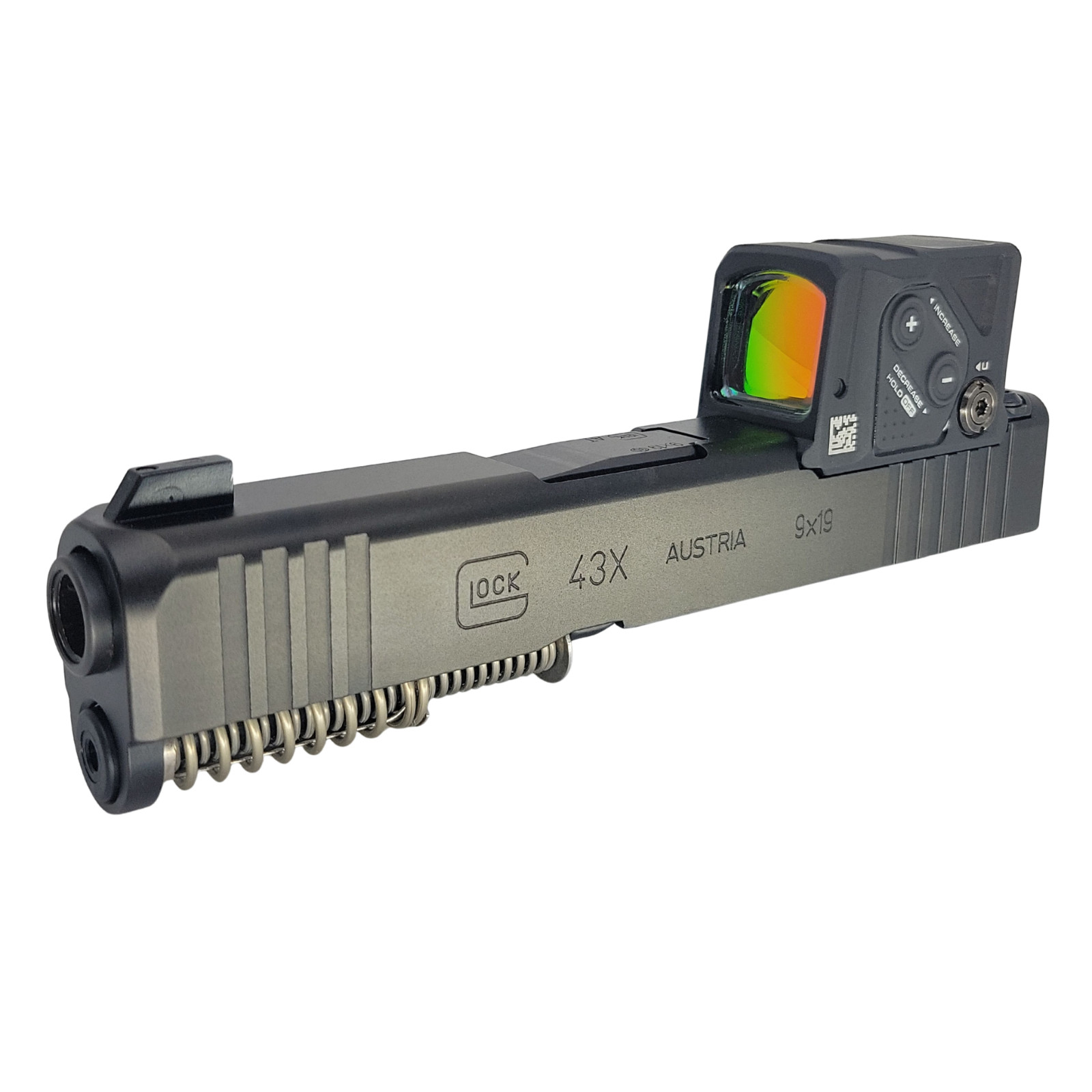 GLOCK 43X Slide MOS Aimpoint COA OEM