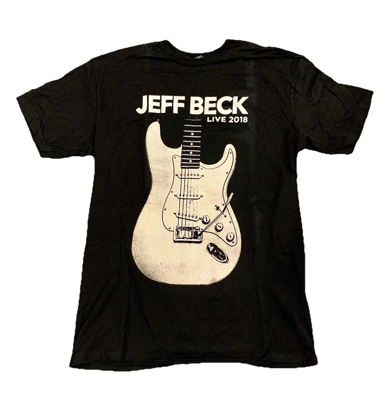 New NWOT 2018 Live Jeff Beck North America Black Tour T-shirt Size Large 🔥