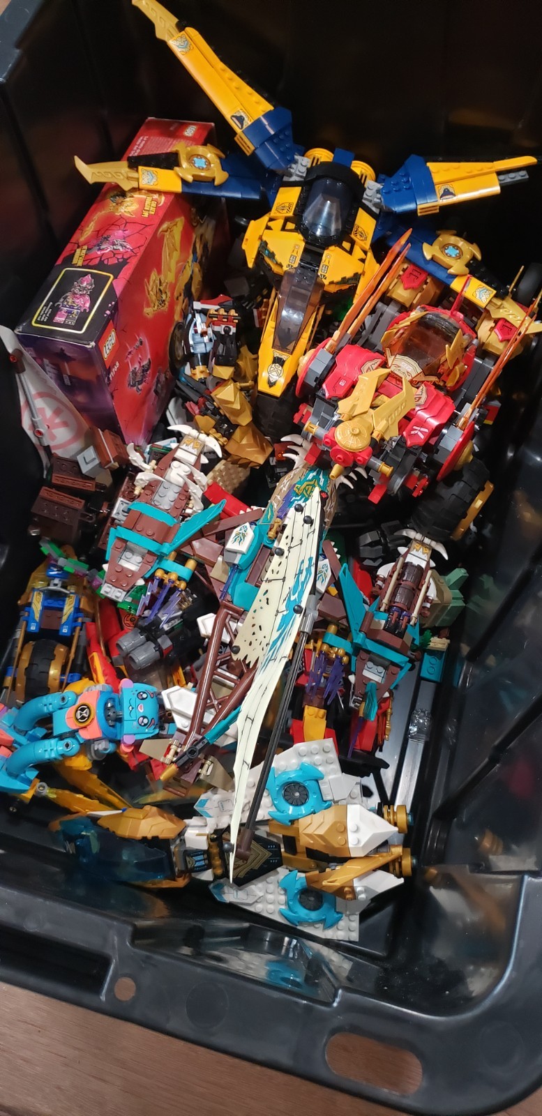 lego ninjago bulk set lot, over 15 individual lego sets, Various levels of compl