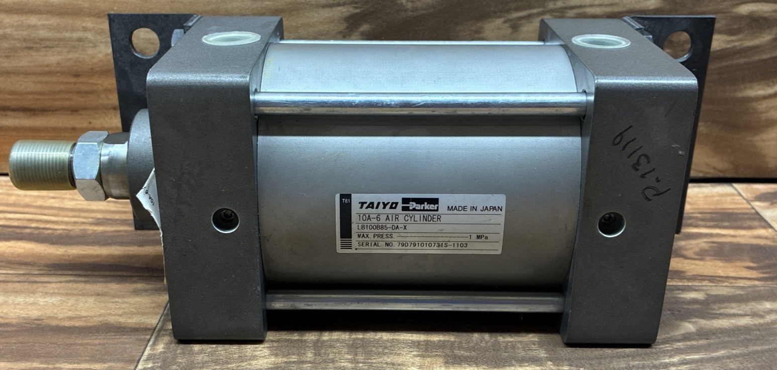 GENUINE TAIYO PARKER 10A-6 AIR CYLINDER CA125B100-AF2-Y JAPAN MADE USA STOCK