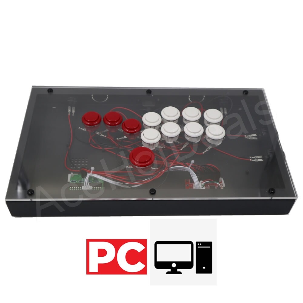 RAC-J800B Leverless Hitbox Fightstick – All Button PS5/PS4/Xbox/PC (DIY)