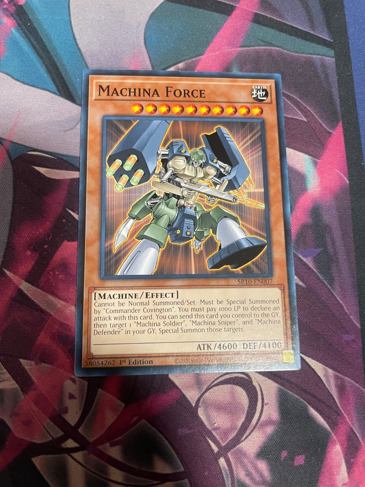 YUGIOH - MACHINA FORCE - COMMON - 1ST ED - SR10 - NM