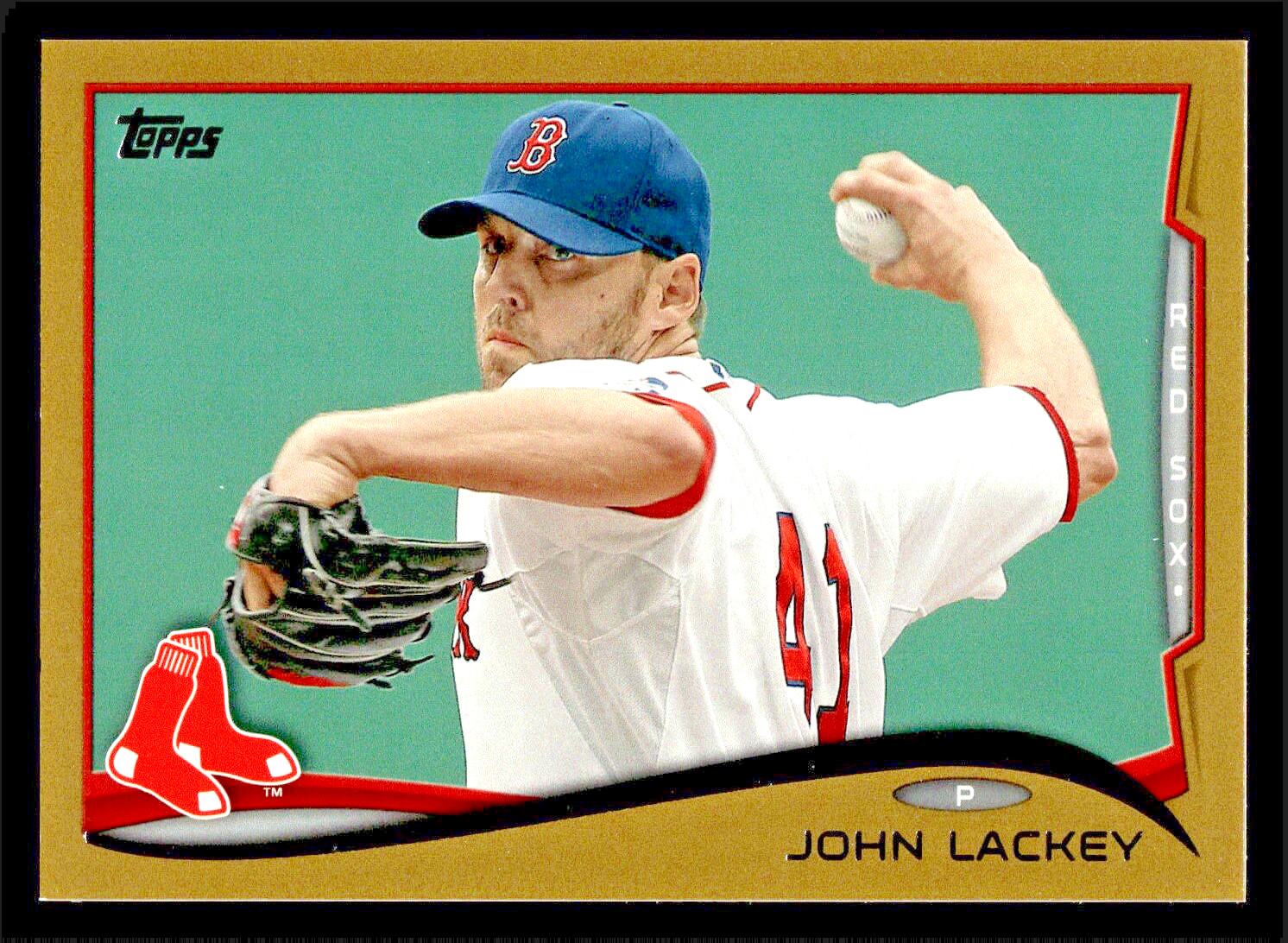 2014 Topps John Lackey Gold #632 -/2014 - Boston Red Sox